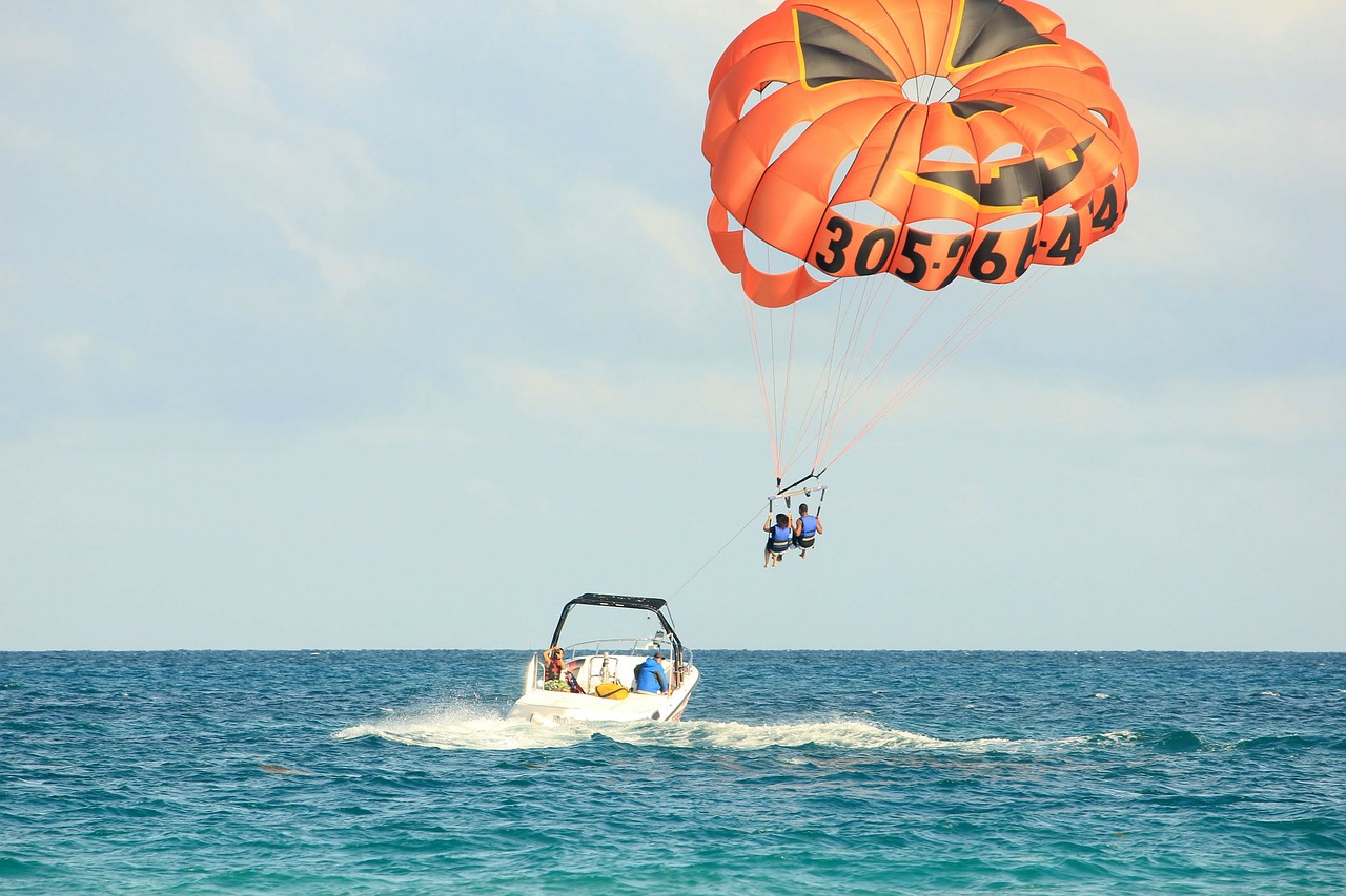 Paracaidas agua punta cana